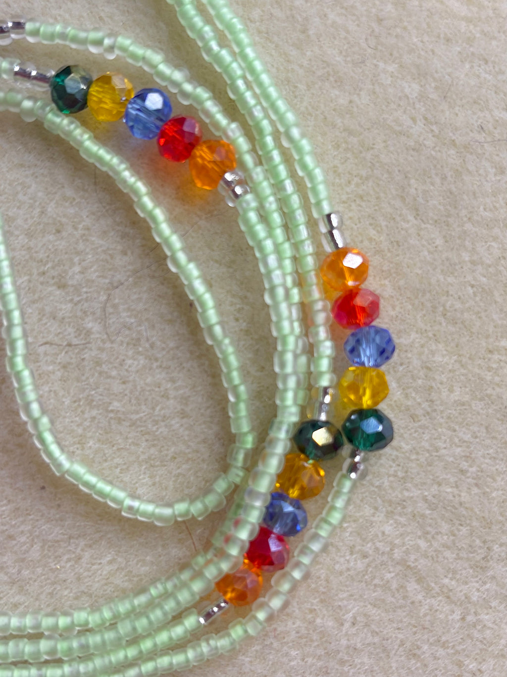 Christmas Lights WaistBead