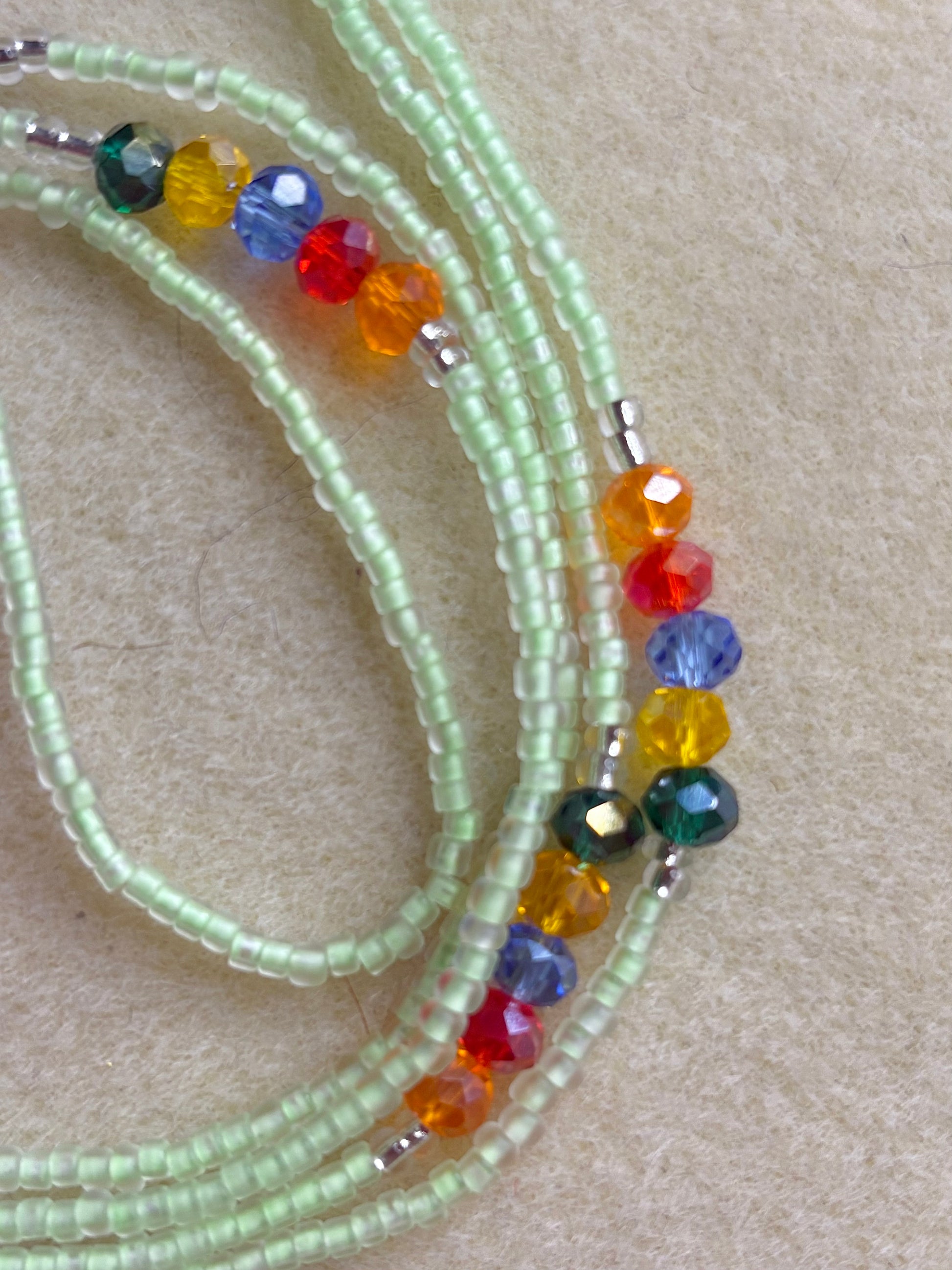 Christmas Lights WaistBead