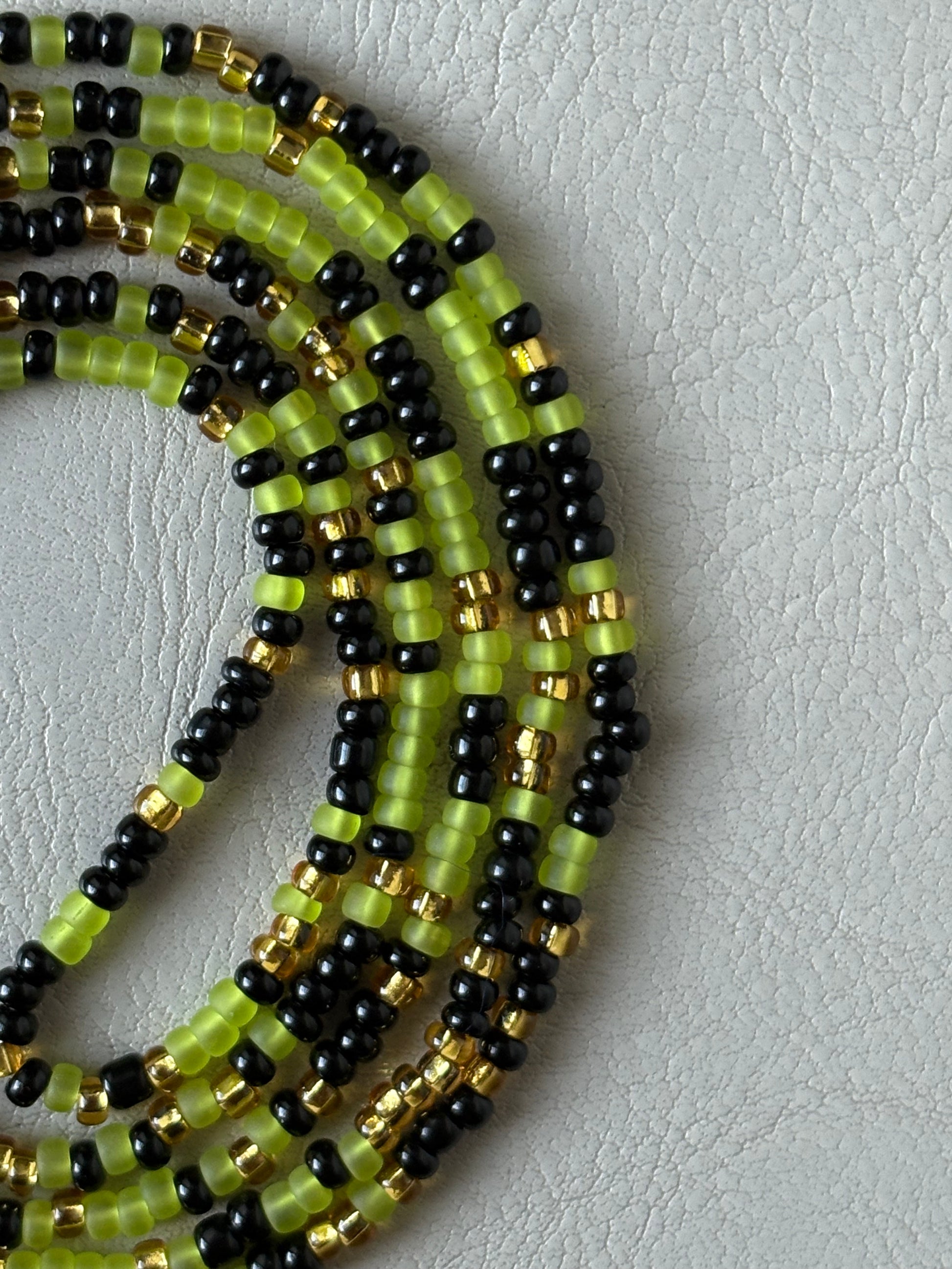 Midnight Key Lime WaistBead